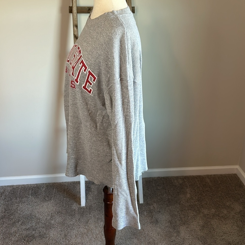 The Ohio State Buckeyes Long Sleeve Waffle Top Size Medium by Jansport - Picture 12 of 16